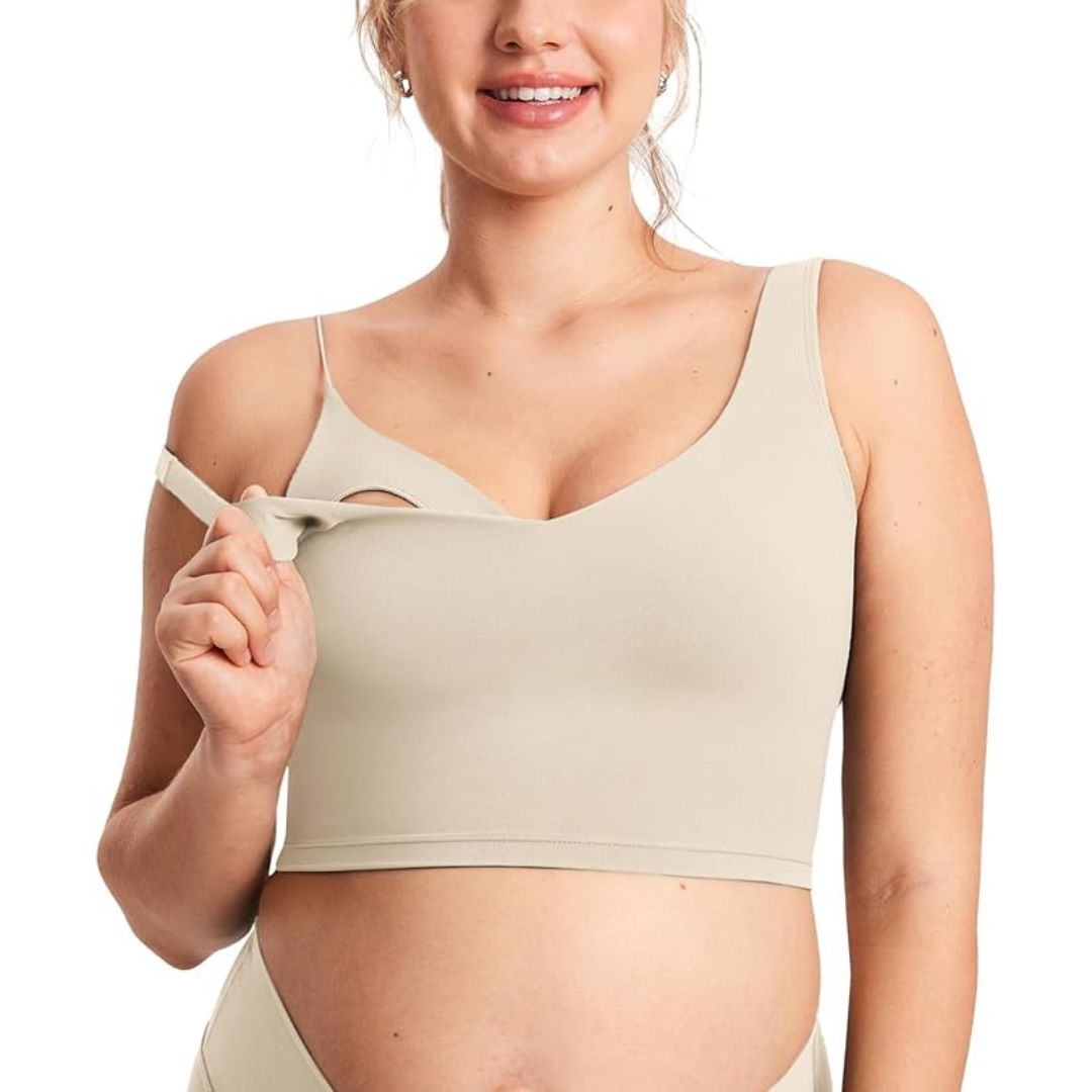 Nursing Crop Tank Top Shop Momma Made