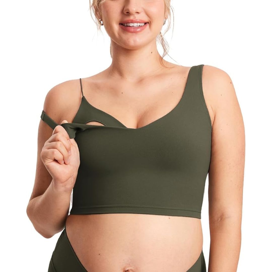 Nursing Crop Tank Top Shop Momma Made