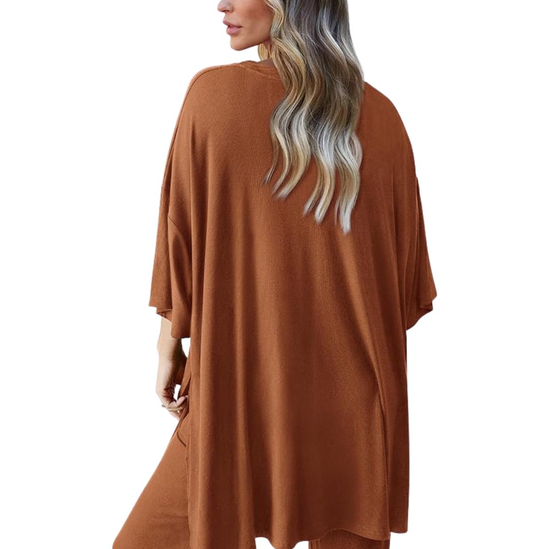 HeyMama™ - Long Piece Set - Buttery-Soft, Flattering, Made for Motherhood & Everywhere