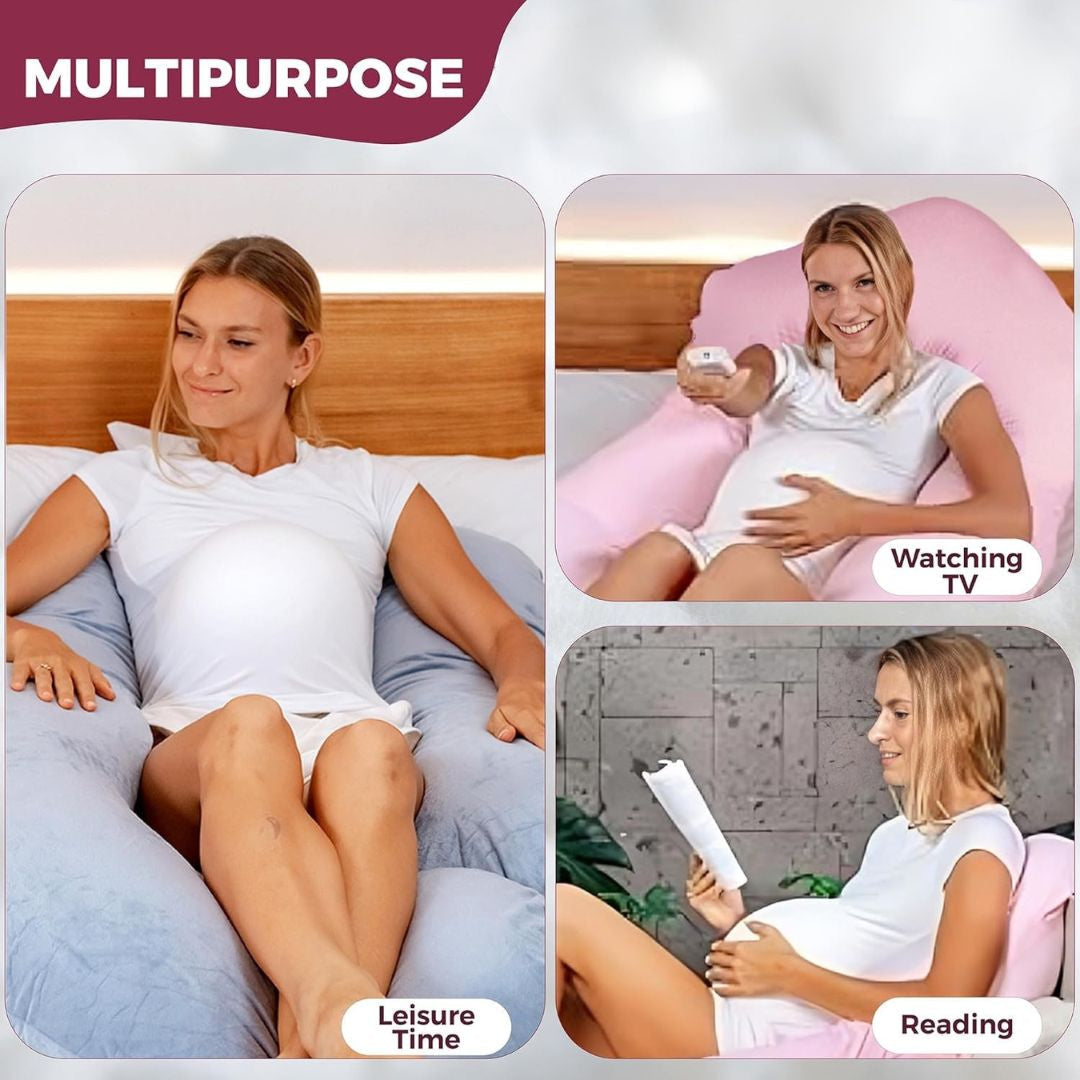MamaHug™ - U Shaped Full Body Maternity Pillow Shop Momma Made