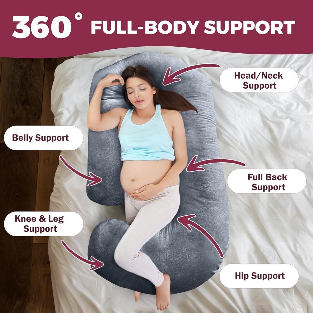 MamaHug™ - U Shaped Full Body Maternity Pillow Shop Momma Made