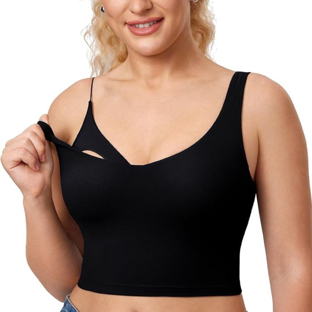 Nursing Crop Tank Top Shop Momma Made
