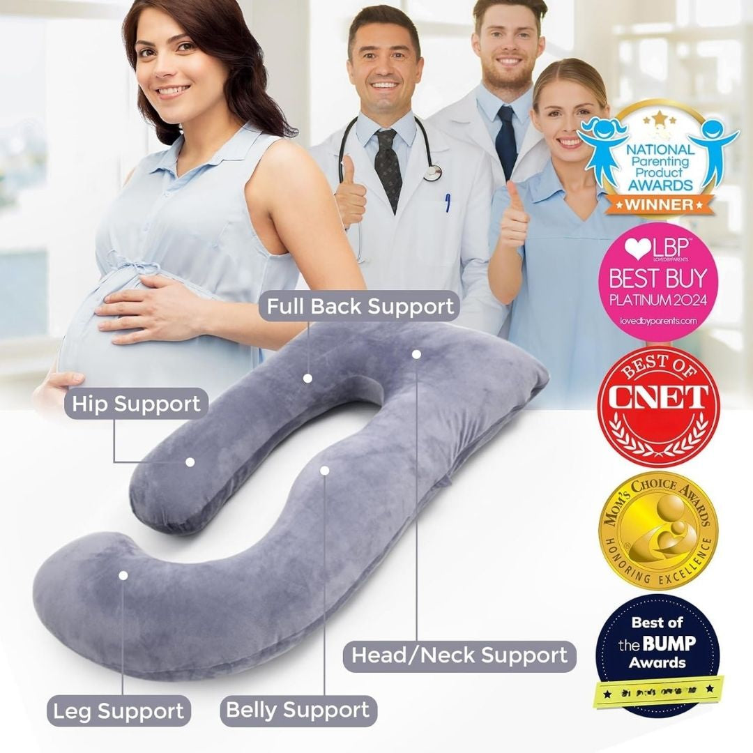 MamaHug™ - U Shaped Full Body Maternity Pillow Shop Momma Made